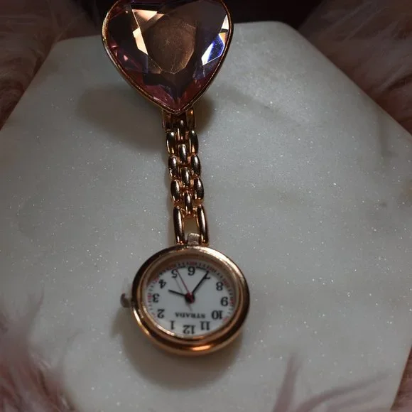 Heart Shaped Nurse Watch - Picture 2 of 2